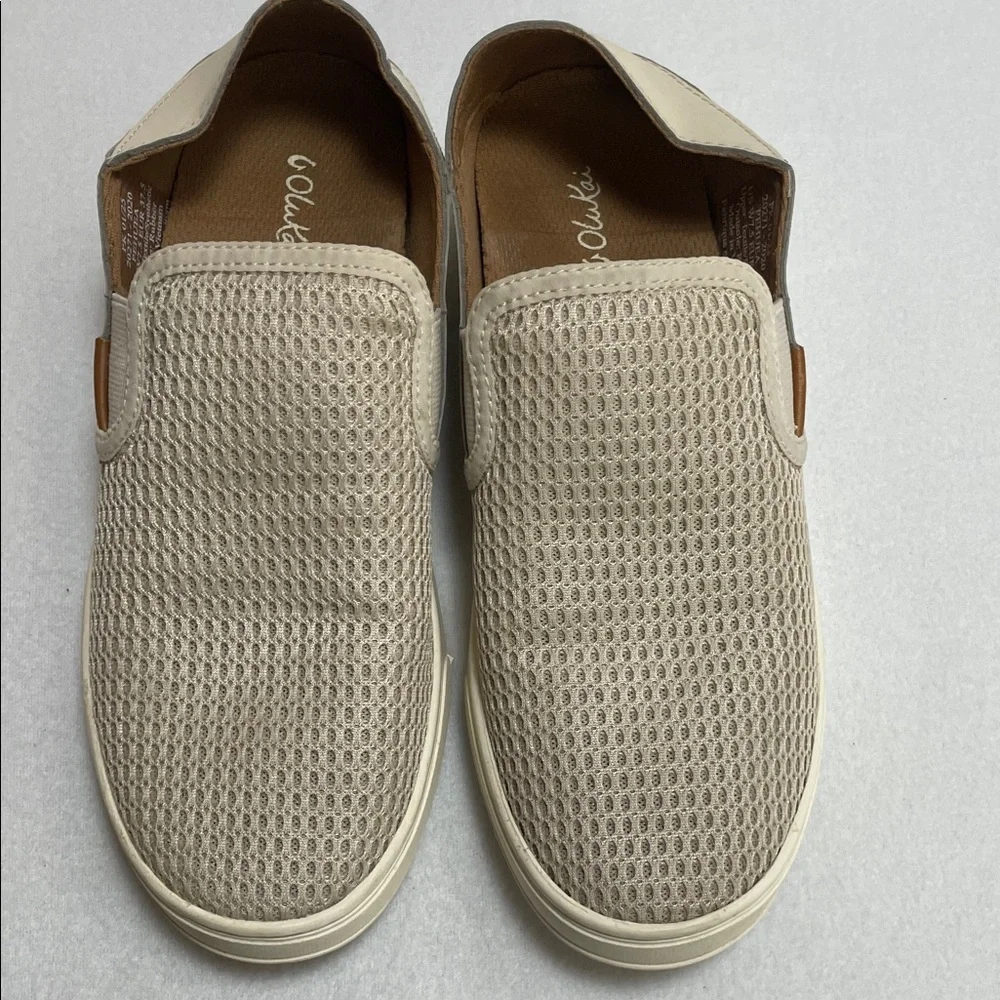 Olukai Pehuea Breathable Slip-On Shoes in Tapa